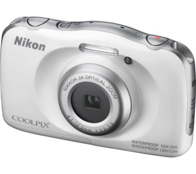 NIKON  COOLPIX W100 Tough Compact Camera - White